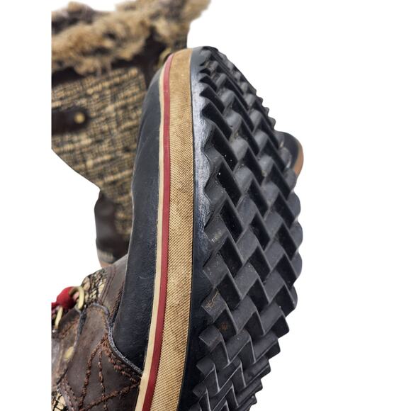 Sorel Tofino Boots Womens 9 Faux Fur Waterproof Winter Snow NL2388-231 Gorpcore - Picture 4 of 16